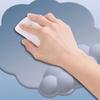 Mouse Pad Cloud Gradient Keyboard Hand Silicone Hand Pad Notebook Desktop Office Anti-skid Pad