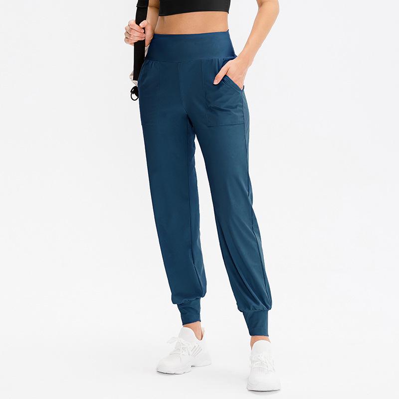 Women's Quick-Dry Loose Fit Joggers: Autumn/Winter Running, Training, Yoga Pants with Pockets.