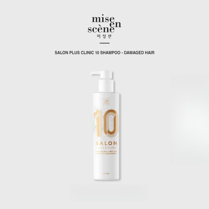 

MISE EN SCENE Salon Plus Clinic 10 Шампунь для поврежденных волос 500мл Matches the image