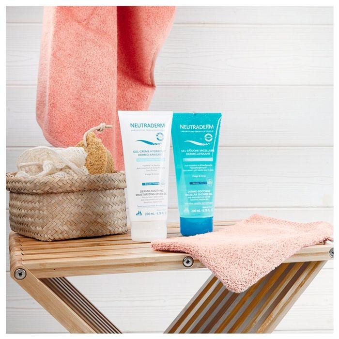 Neutraderm Gel Douche Micellaire Dermo Apaisant Tb200Ml