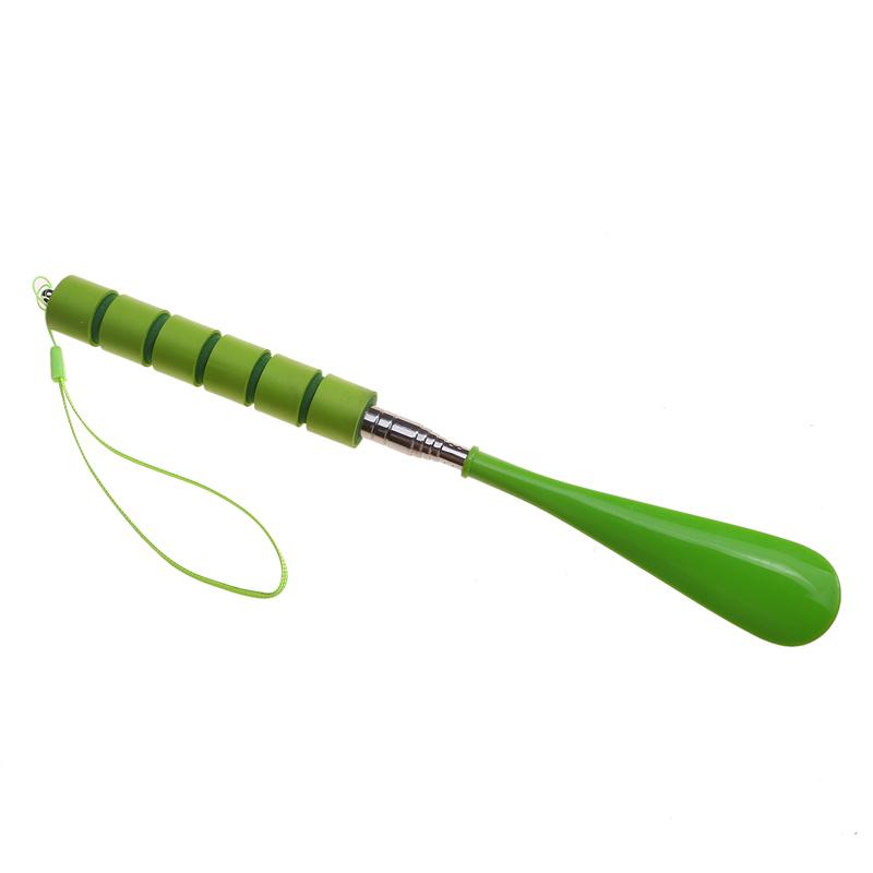 Professioneller Schuhanzieher ausziehbarer Edelstahl Schuhhelfer mit rutschfestem Griff Heimgebrauch langer Griff Schuhanzieher