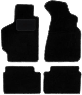Black Velour Floor Mats For: Toyota Celica V Convertible, Coupe, Liftback (1989-1993)