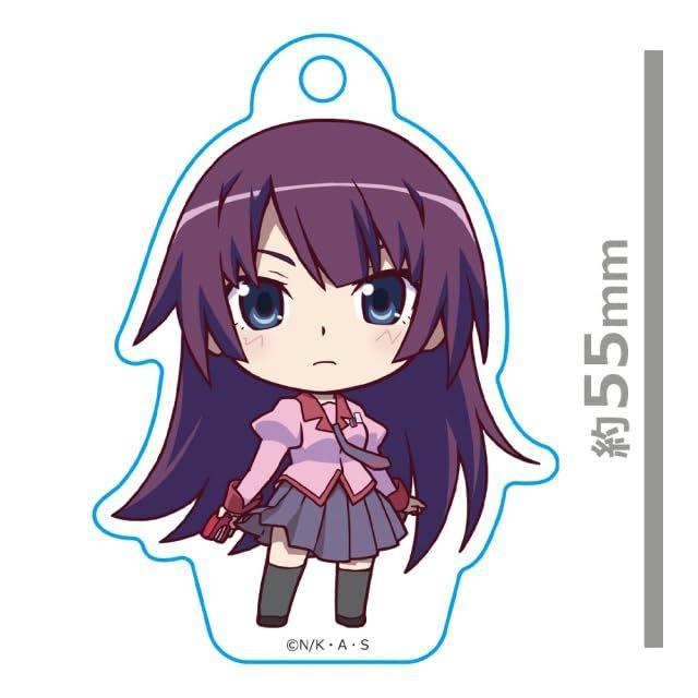 Monogatari Series Hitagi Senjougahara Acrylic Keyring