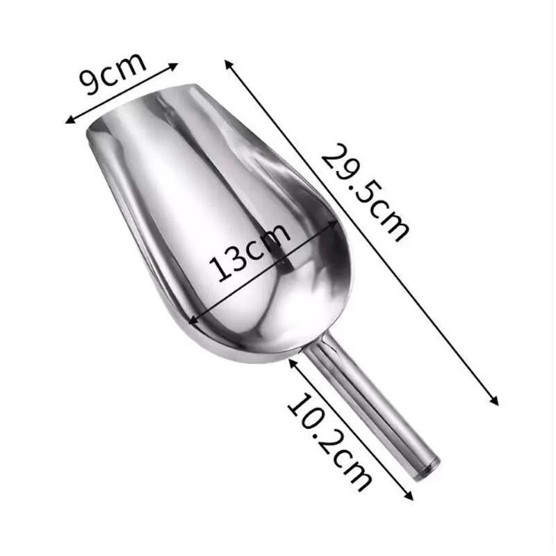 SPSR 12-inch Stainless Steel Multi-Purpose Scoop Set