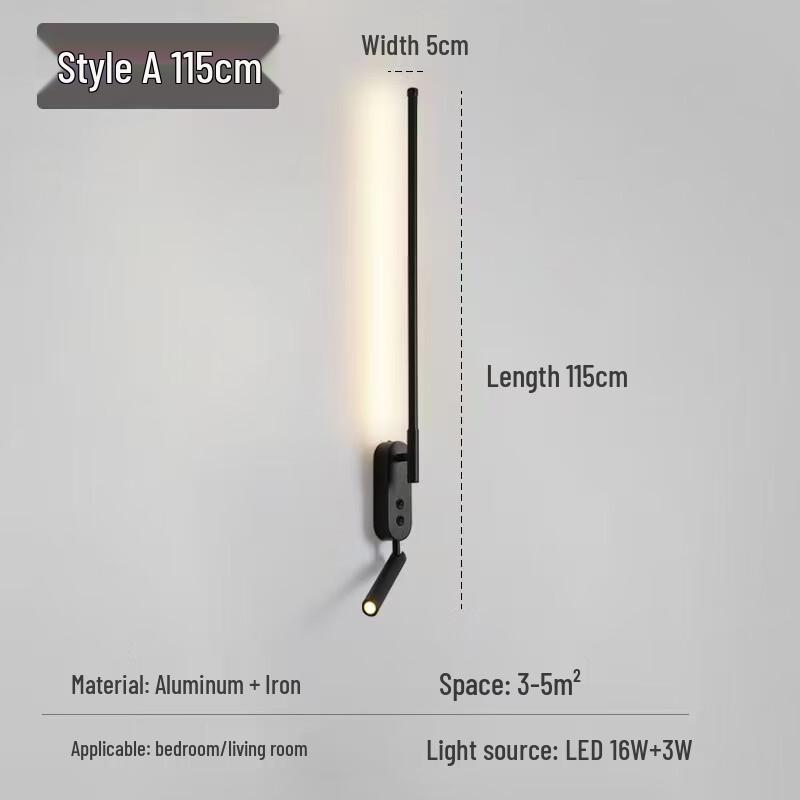 Xuanyong Rotatable LED Linear Wall Light