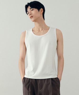 MINDBRIDGE [Couture] Ribbed Sleeveless - 2 Colors