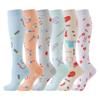 Cross-border Over-the-Knee Compression Yoga & Sport Socks Set