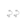 16Pcs 16G Hypoallergenic Cartilage Earrings Set Tragus Conch Helix Studs Daily Jewelry for Women Men