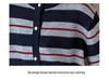 Mädchen Strick-Cardigan mit Streifenmuster - Frühling/Herbst 2025 Kollektion