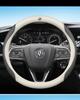 Women's Genuine Leather Steering Wheel Cover for Buick: Excelle, Envision, Regal, LaCrosse, Verano, Excelle GT, GL6, Encore, GL8.