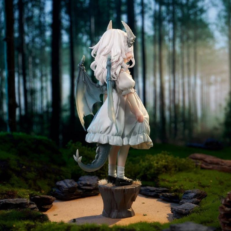 New High Quality Pretty Girl Light Nightmare Twin Life Angry Dragon Girl Little Hidden Handmade Desktop Ornament Toy Gift