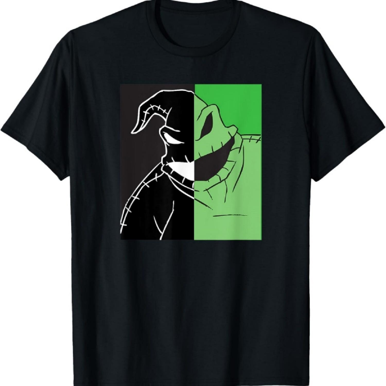 Disney The Nightmare Before Christmas Oogie Boogie Split T-Shirt S