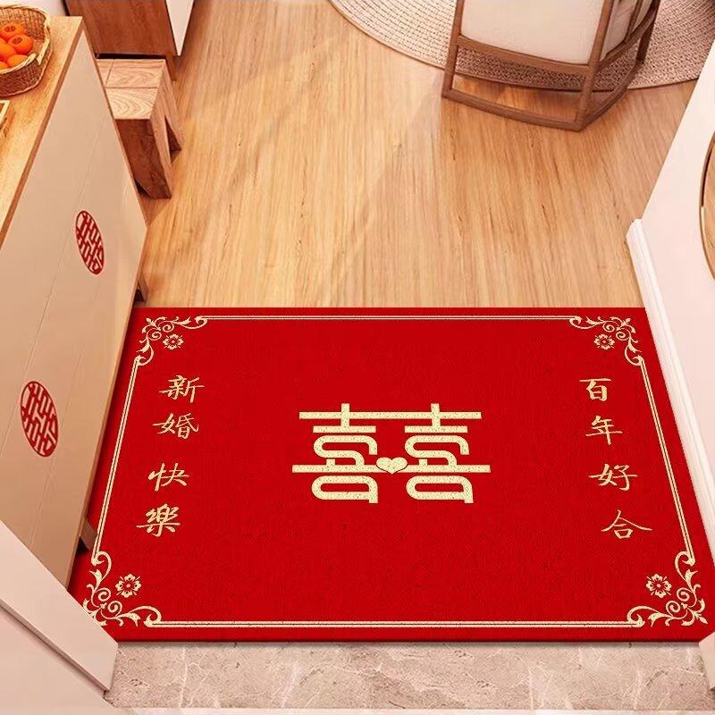 Wedding Bathroom Door Absorbent Mat Toilet Household Quick-drying Carpet Toilet Diatomaceous Mud Non-slip Cushion