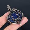 Lapis Lazuli 999 Copper Wire Wrapped Pendant, Handmade Gemstone Tree Of Life Pendant Jewelry, Gifts For Wife Brand New Pendant