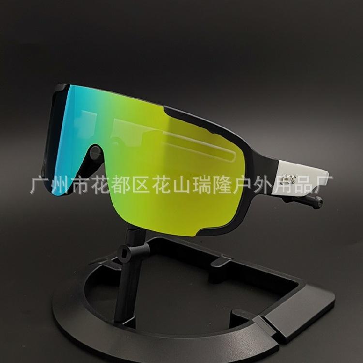

Own a large quantity POC Cycling glasses, outdoor running sports, road bike equipment with accessories Black frame, white legs,