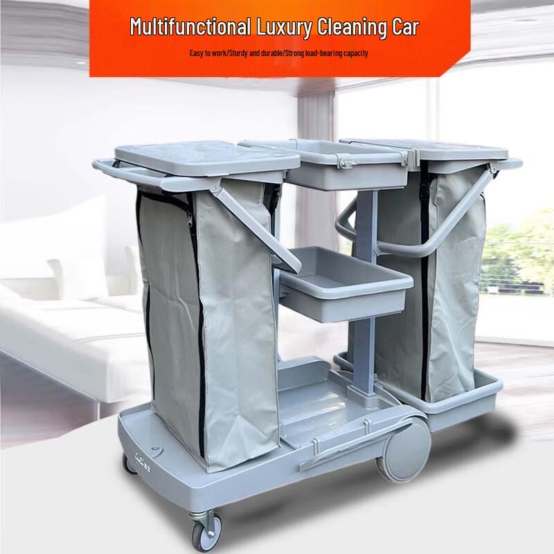 Yingbai Multi-function Industrial Cleaning Trolley