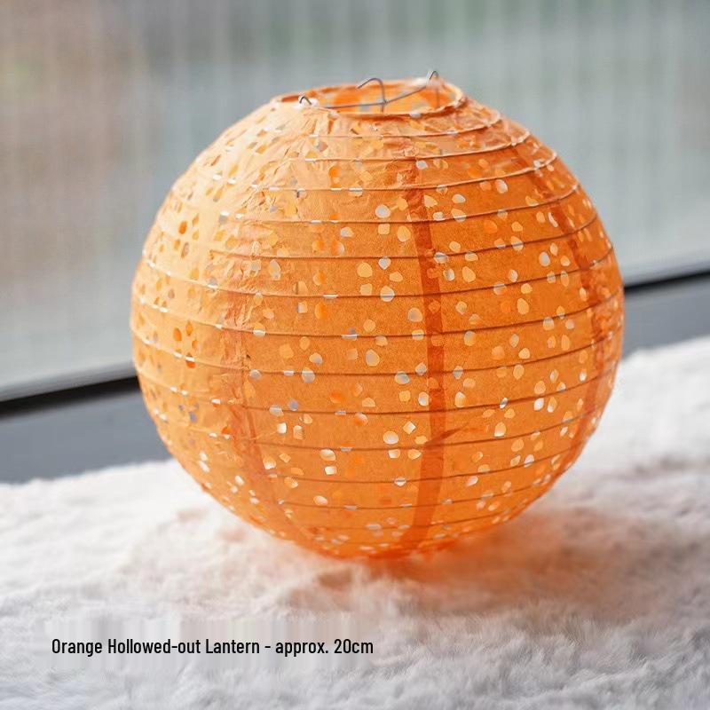 Luminous Honeycomb Ball & Paper Lantern Wedding Room Decor