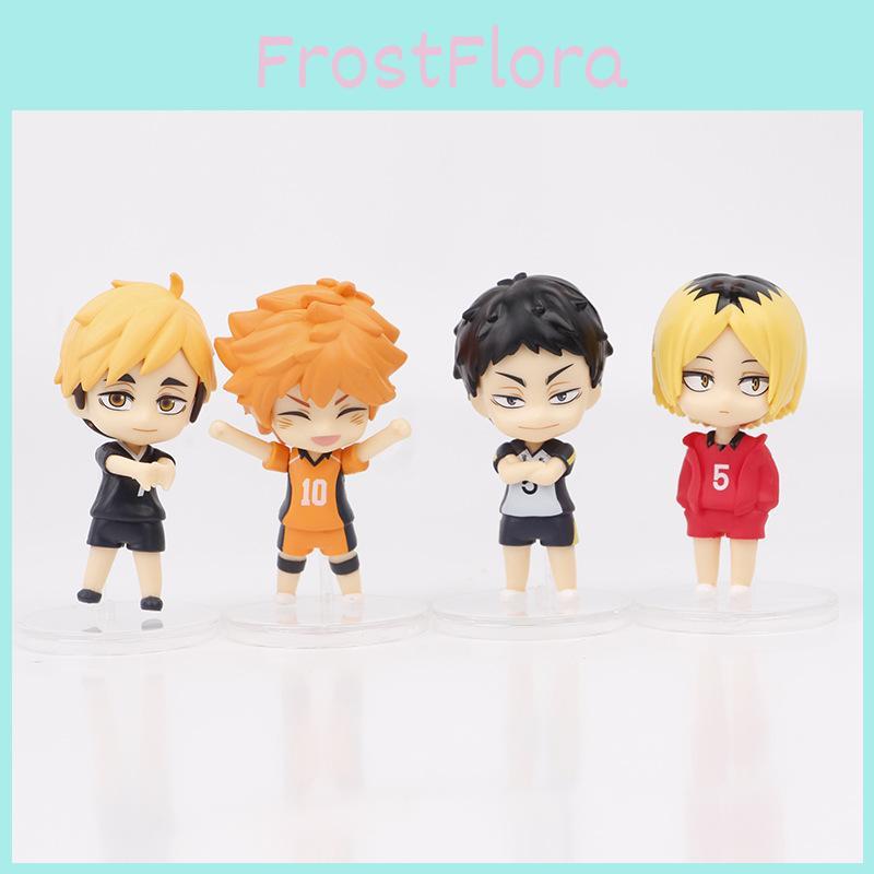 Charming Q Version Volleyball Boy Figurines Featuring Shoyo Hinata In 8 Styles
