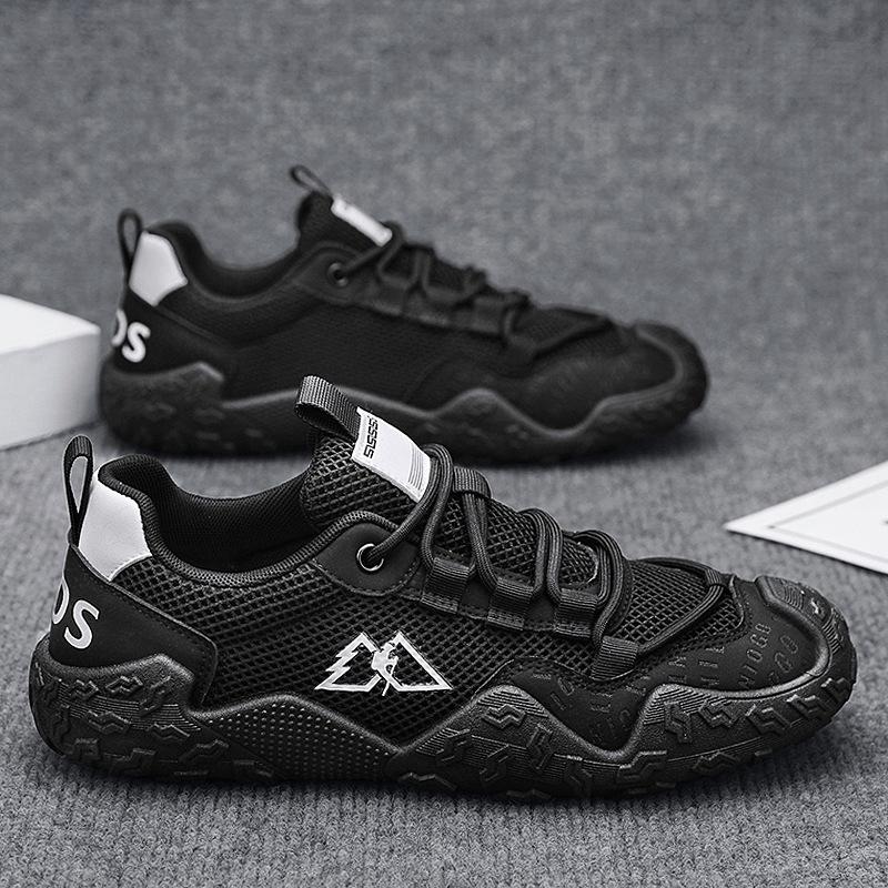 Green comfortable running sports outdoor Forrest Gump shoes men's shoes spring and summer new fashion breathable casual mesh shoes