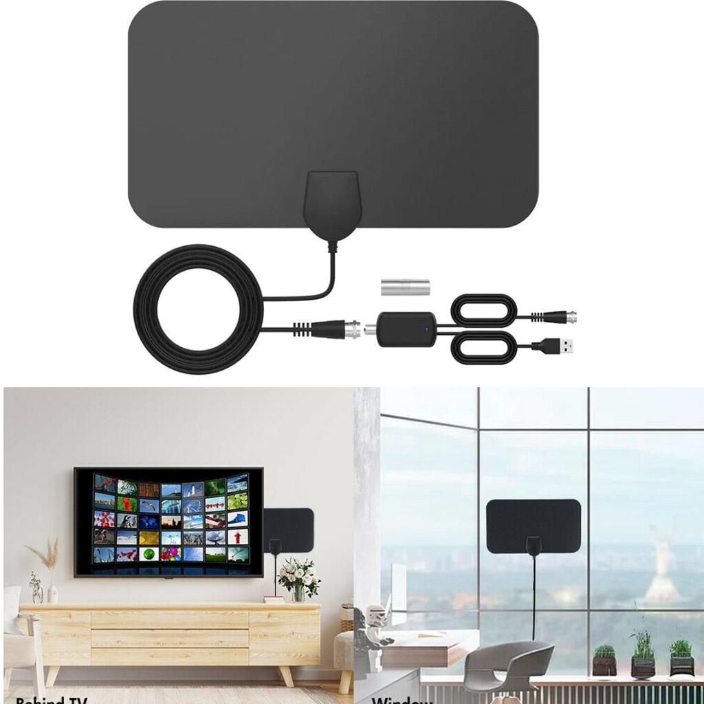 1080p HD Digital TV Receivers 5600 Mile Range 4K Digital HD TV Antenna ...