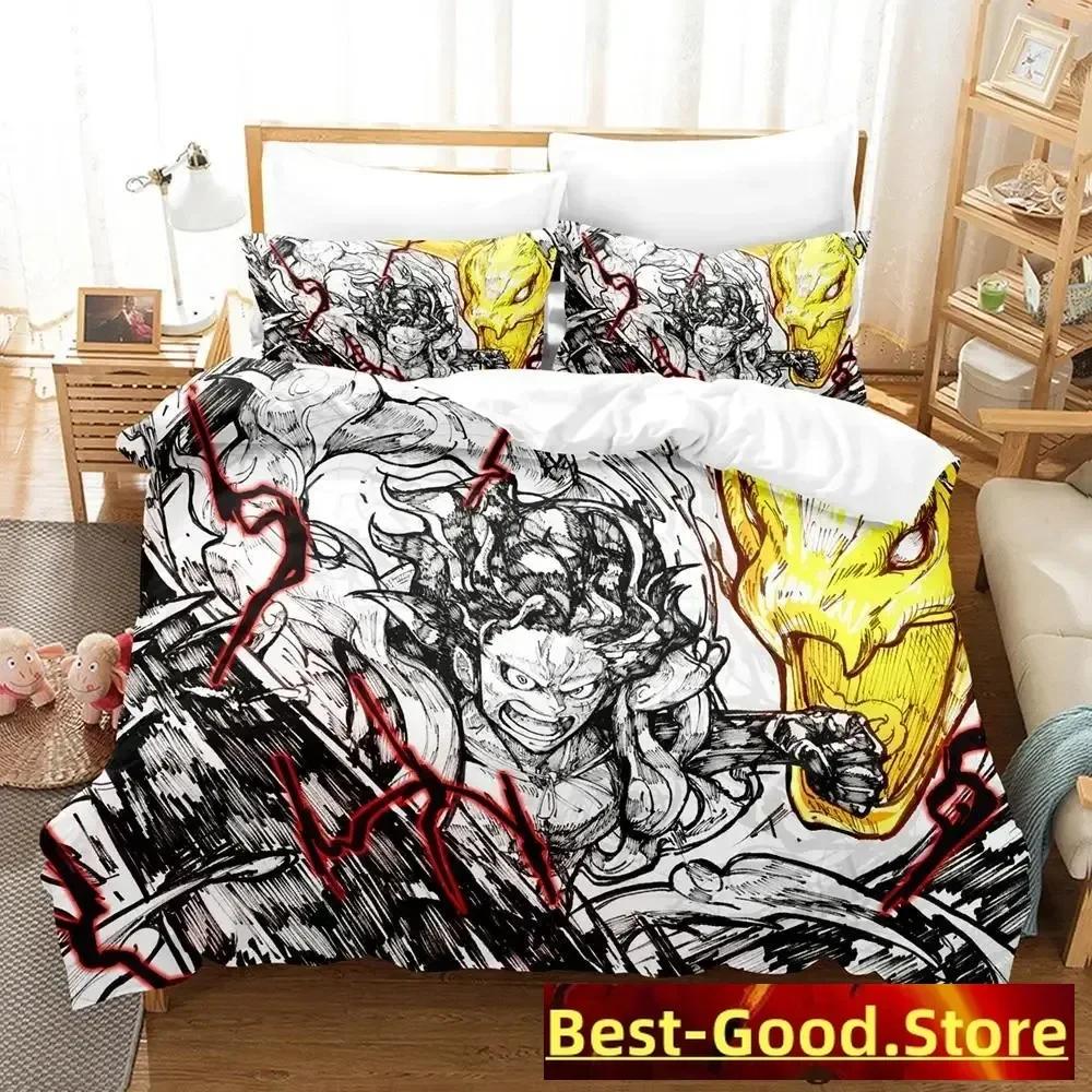 Ulti Anime Bedding Set Cartoon Anime Three-piece Set Adult Kid Bedroom Duvetcover Sets 3D Kawaii Girls Parure De Lit 2 Personnes