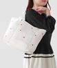 [TOCCA] LUCKY SHOWER CANVASTOTE Canvas Tote Bag (Off-White X Heart Pattern 2) Available In Otona Hyakka Collaboration Colors (Online & Select Stores
