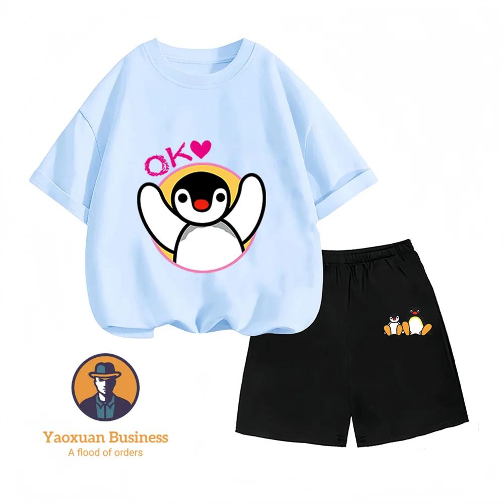 2026 Hot-Selling Two-Piece Set Summer Cartoon Print Fashion Children s Clothing 100