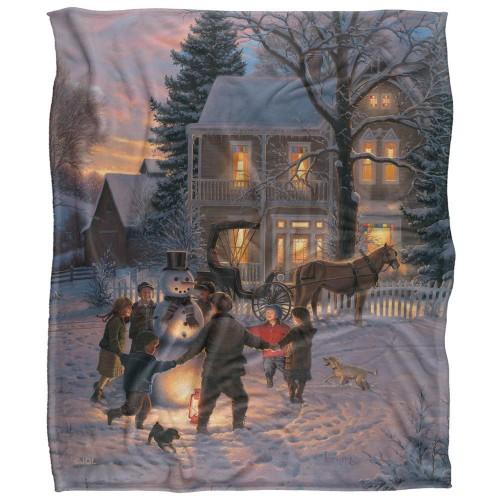 JQ Licensing All The Way Silky Laughing Supersoft Blanket