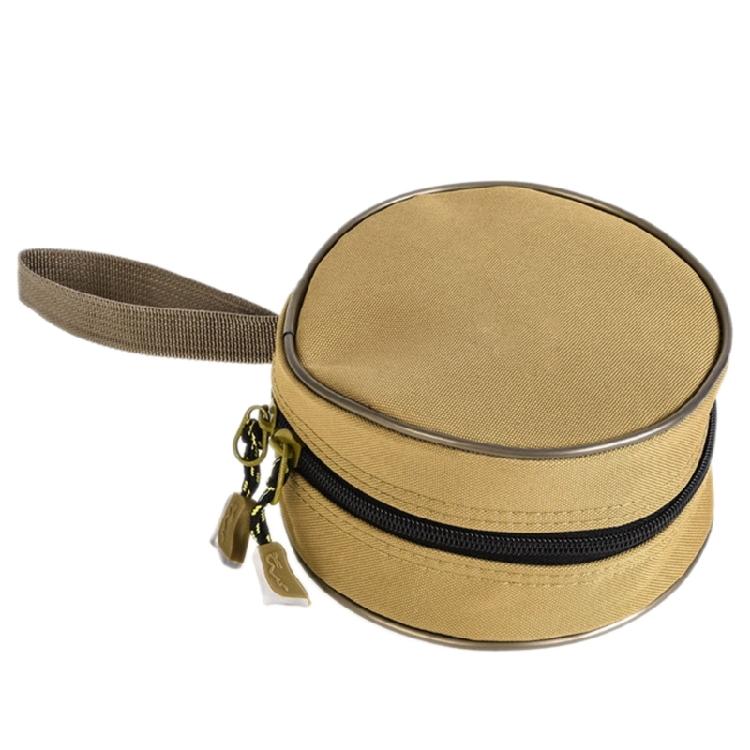 Outdoor Round Fishing Bag Outdoor Fishing Reel Protective Bag Tackle Storage Bag Fishing Baits Bag Fishing Storage Bag 1