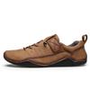 Hot Sale Men's Outdoor Leather Casual Shoes Male Breathable Sneakers Slip-On Walking Shoes For Men New Arrival Large Size