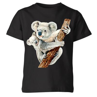Koala T-shirt Classica Uomo Donna Magliette Top Amanti degli Animali Ragazzi Ragazze T-shirt Grafica P1 O A
