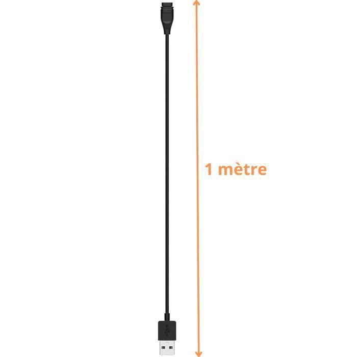 Charger for Coros Pace3-Pace 2-Apex 2-Apex 2 Pro-Vertix 2 Smartwatch - PHONILLICO - Black