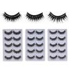 Handmade Fuffy Lashes Diamond Manga Lashes Eye Extension Thick Long Eye Lashes False Eyelashes