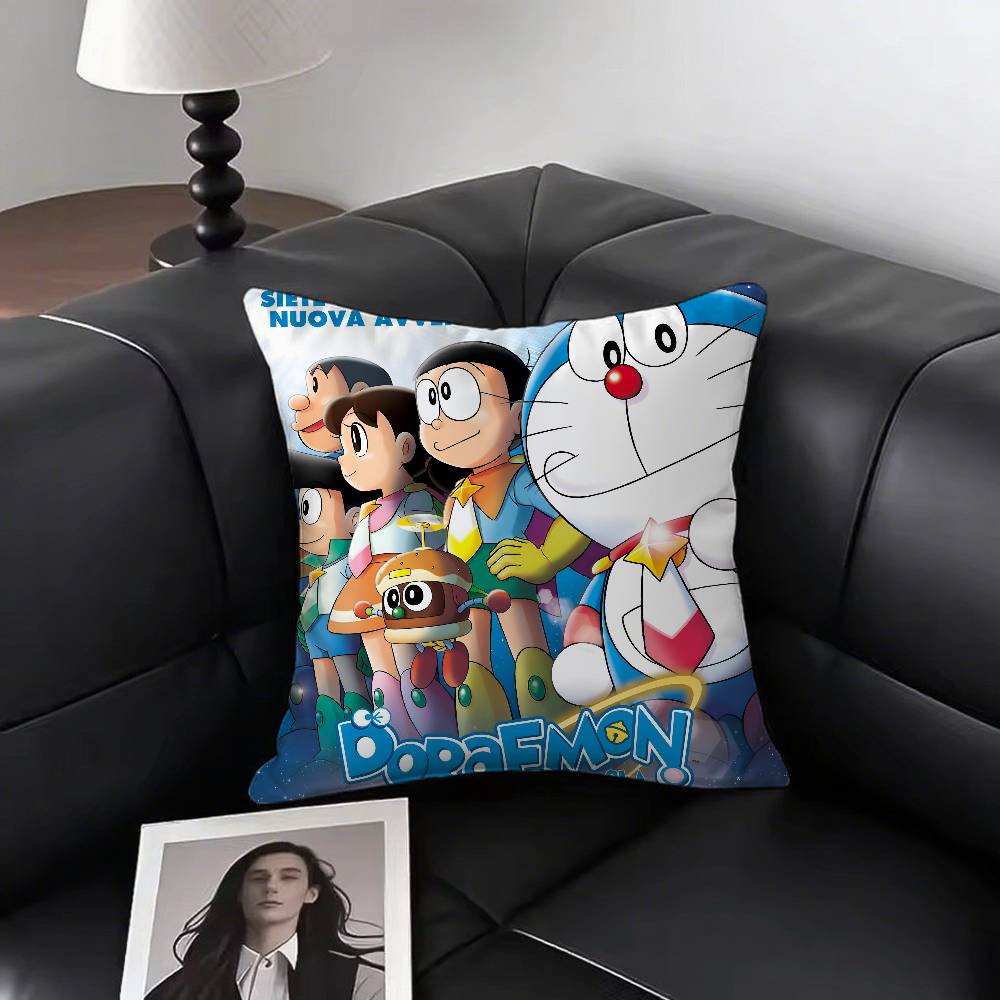 Doraemon The Movie Nobita's Sky Utopia Pillow Case Square Pillow Bedroom Sofa Leisure Comfort Cushion Car  Home Decoration