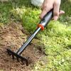 Carbon Steel Double-Sided Cultivator Multi-Functional Five Tooth Rake Wide Shovel  Digging