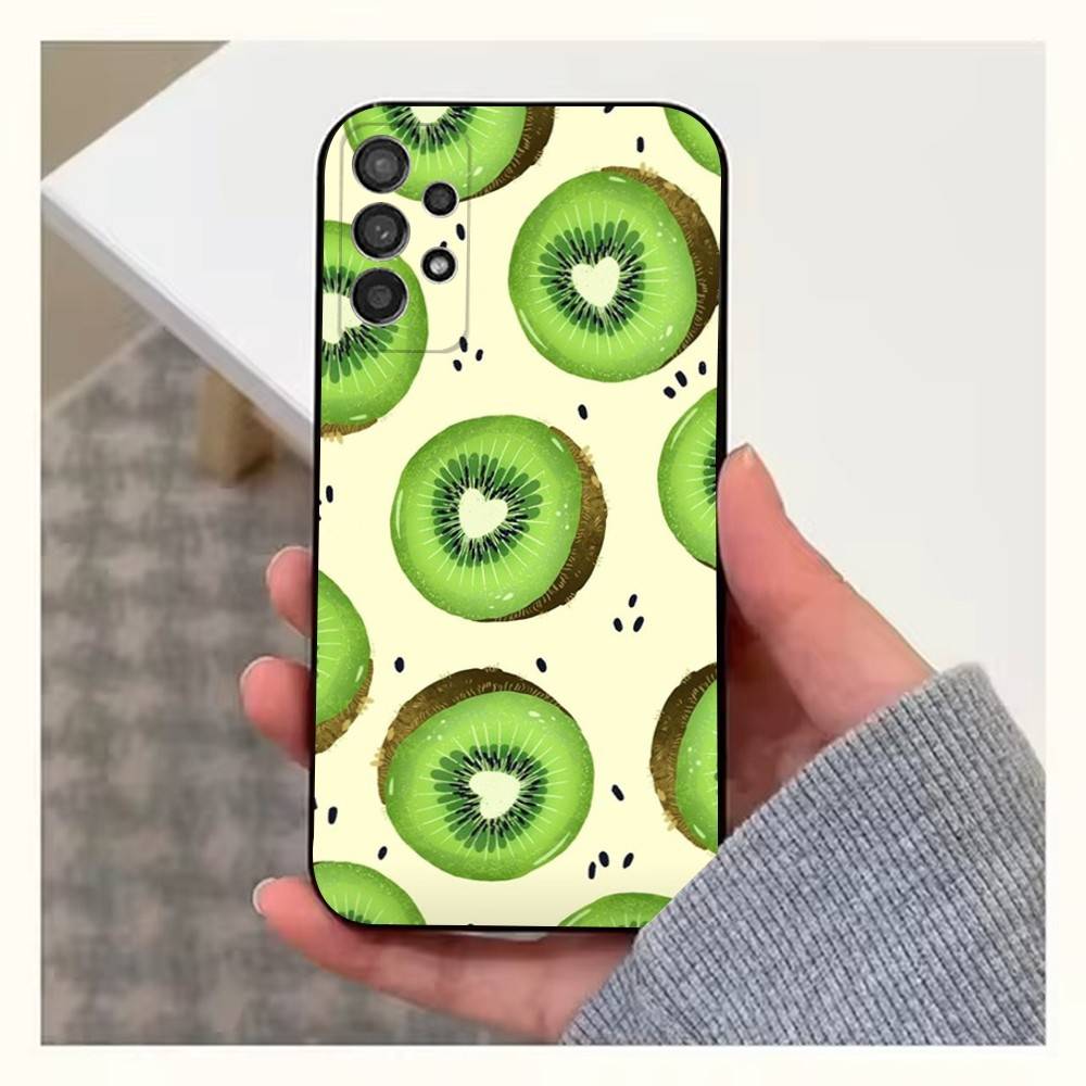 Fruit P-Painting Case For Samsung S10,Plus,S9,Ultra,S24,S21,S20,S23,FE,S22,S25,Lite,Soft Silicone Black