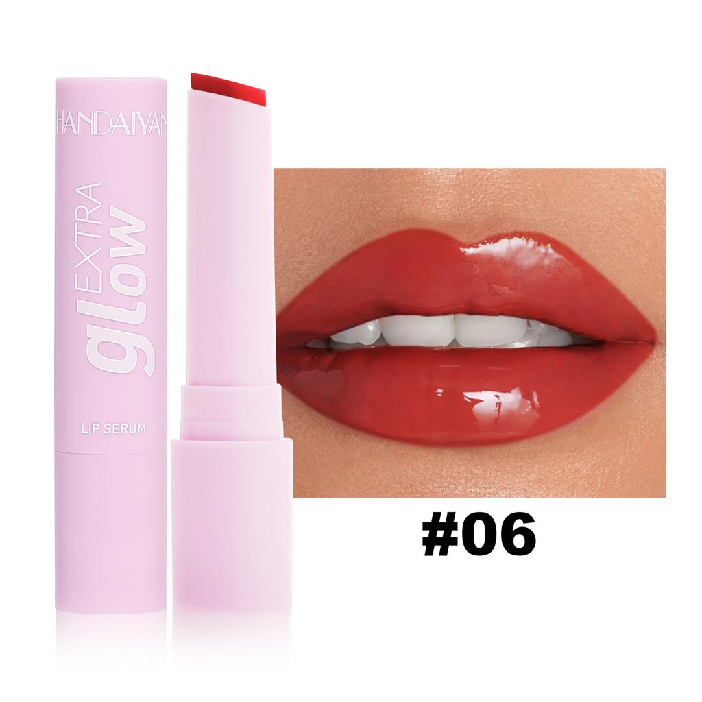 New Butter Moisturizing Lip Glaze Solid Lip Gloss Watery Mirror Moisturizing Preventing Mouth Cracks Hydrating Lip Balm