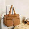 Versatile Large-Capacity Corduroy Shoulder Bag for Women - New Korean Style
