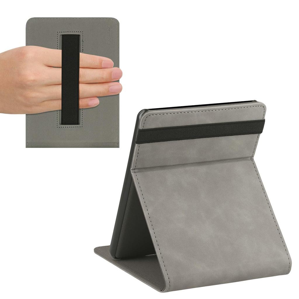 Kwmobile Case for Amazon Kindle Paperwhite Generation Stand with Protective Gray 11. (2021) - E-Book Case,
