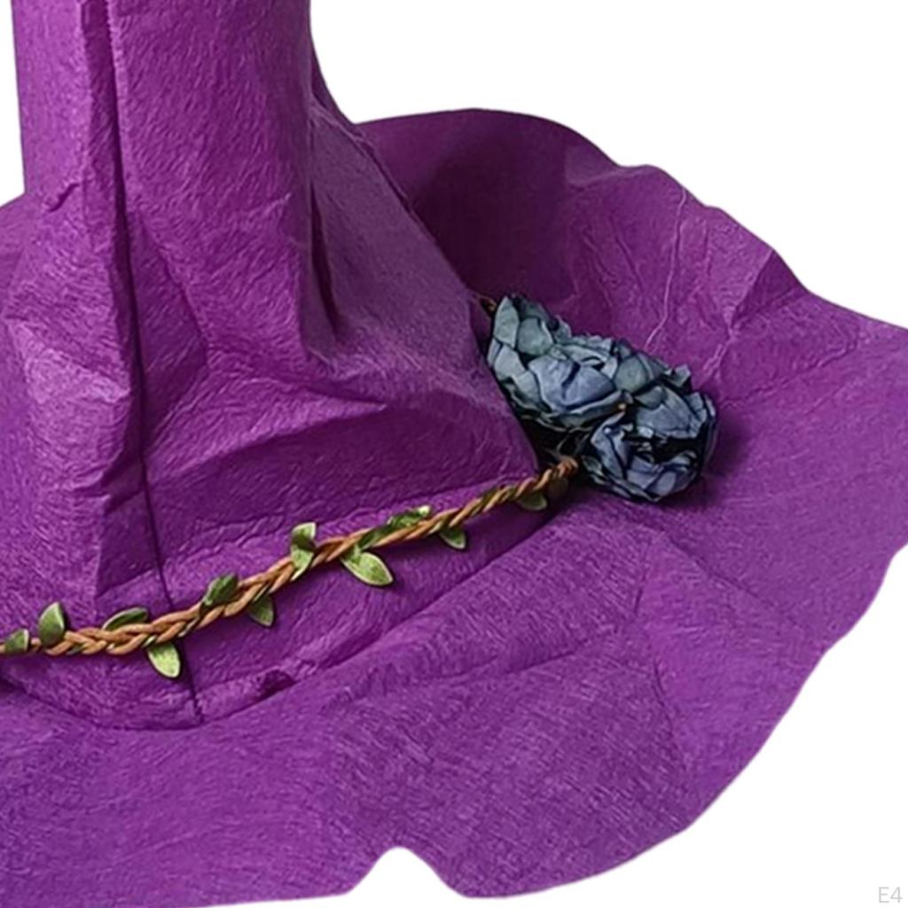 Förtrollande Halloween-häxhattar för Kvinnors Cosplay-fest