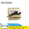 1 st för Hyundai Kia Sonata Sorento 20-23 Hyundai Genesis G80 Bränsleinsprutare OEM 353102S001 35310-2S001