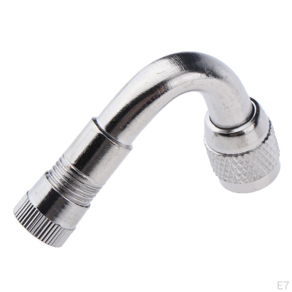 Car Motorcycle Tire Brass 45/90/135 Degree Lengthened Inflatable Tube