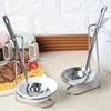 Stainless Steel Kitchen Organizer Set Vertical Spoon Bowl Holder with Strainer Cooking Utensil Stand for Home and Restaurant Use