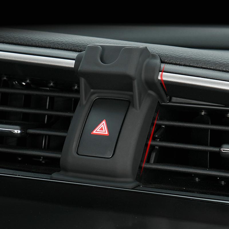 LHD!! For Honda Civic 10th Gen 2016- Car Air Vent Mount Bracket Adjustable Phone Holder Mobile Phone Cradle Smartphone Stand