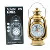 1Pc Retro Kerosene Light Alarm Clock Vintage Alarm Clock Table Clock For Home