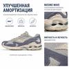 Mizuno Wave Rider 10 Retro Low Top Running Shoes Unisex Sneaker Gray Blue D1GA215901