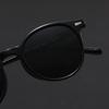 Retro Polarized  Frame Men Sunglasses Fashion Polygon Women Sun Glasses Oval High Quality Travel Eyewear