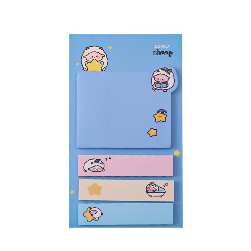 Kawaii Ins Girly Animals Index Memo Pad N Times Sticky Notes To Do List Planner Sticker Cute Stationery