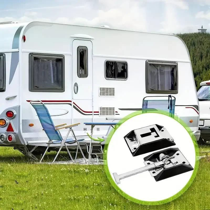 Metall T-Stil Eingangstür Feststeller Halter Für Wohnmobil Camper Anhänger Zubehör Edelstahl 304