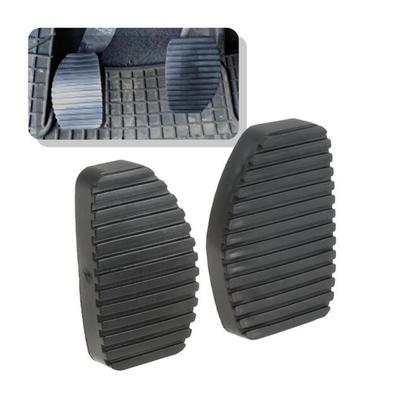 2pcs 4504.12 2130.15 Car Brake Clutch Foot Pedal Pad Rubber Cover For Peugeot